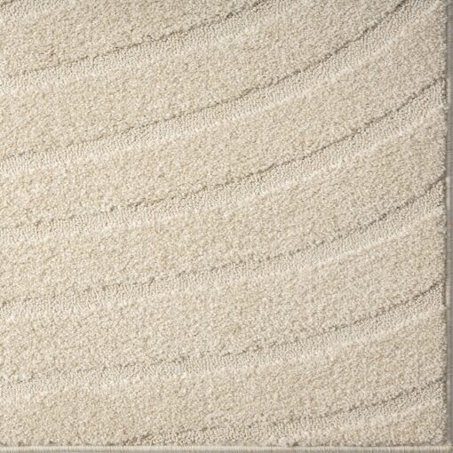 LUXE WEAVERS Modern Geometric Wave Cream 8x10 Area Rug - Image 7