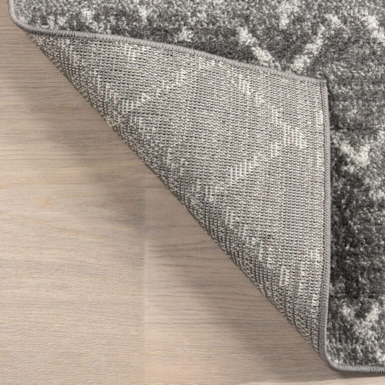 nuLOOM 9x12 Moroccan Blythe Area Rug, Dark Grey, Faded Bohemian Design, Stain Resistant, For Bedroom, Dining Room, Living Room, Hallway, Office, Kitchen, Entryway - Image 5