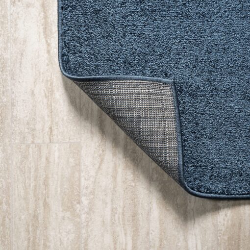 JONATHAN Y SEU100C-6 Haze Solid Low-Pile Indoor Area Rug, Coastal, Bohemian, Minimalist, Classic, Casual for Bedroom,Kitchen,Living Room,Non Shedding,Easy-Washing, Blue, 6 X 9 - Image 2