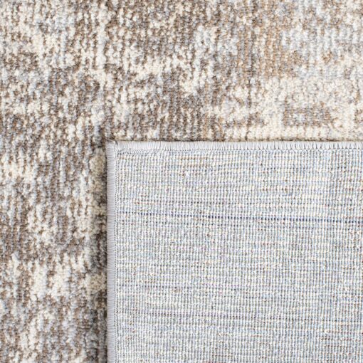 SAFAVIEH Madison Collection 10' Square GreyBeige MAD471G Modern Abstract Non-Shedding Living Room Dining Bedroom Area Rug - Image 2