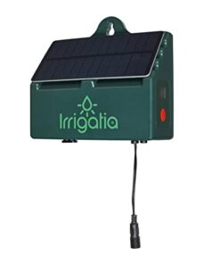 Bosmere Irrigatia Sol-C12 Solar Automatic Watering System for Water Barrels, green