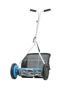 American Lawn Mower Company 1604-16 16-Inch 5-Blade Walk Behind Reel Mower with Grass Catcher