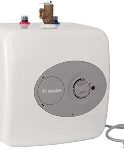BOSCH Electric Mini-Tank Water Heater Tronic 3000 T 2.5-Gallon (ES2.5) - Eliminate Time for Hot Water - Shelf, Wall or Floor Mounted