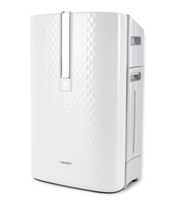 SHARP Air Purifier And Humidifier With Plasmacluster Ion Technology For Medium-Sized Rooms. Odor And True HEPA Filters For Dust, Smoke, Pollen, And Pet Dander May Last Up-To 5 years Each. KC850U.