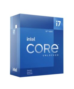 Intel® Core™ i7-12700KF, 12-Core Desktop Processor (8P+4E) up to 5.0GHz, LGA1700 125W 600 Series Chipset