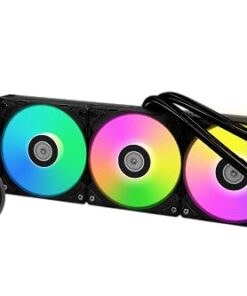 Lian Li GA II Trinity 360 - AIO CPU Liquid Cooler 360mm - Pre-Installed ARGB Daisy-chainable Radiator Fans or UNI Fan SL-INF Fans - for Intel LGA 1700, 1200, 115X, AMD AM5/AM4 Sockets (GA2T36B.US)