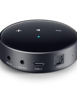 WiiM Mini AirPlay 2 Wireless Audio Streamer, Multiroom Stereo, Preamplifier, Works with Alexa and Siri Voice Assistants, Stream Hi-Res Audio from Spotify, Amazon Music and More