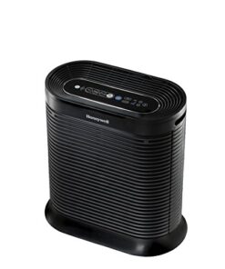 Honeywell HPA-250 Bluetooth Smart True HEPA Air Purifier, Airborne Allergen Reducer for Large Rooms (310 sq ft), Black - Wildfire/Smoke, Pollen, Pet Dander, and Dust Air Purifier