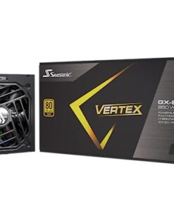 Seasonic Vertex GX-850-850W - 80+ Gold - ATX 3.0 & PCIe 5.0 Ready - Full-Modular - ATX Form Factor - Low Noise - 12 Year Warranty - Nvidia RTX 30/40 Super & AMD GPU Compatible