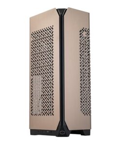 Cooler Master NCORE 100 MAX Bronze ITX SFF Tower Case, Custom 120mm AIO, 850W SFX Gold ATX3.0 PSU, 4 Slot GPU, Vertical Mount GPU, PCIe 4.0 Riser, Anodized Aluminum, USB Type C (NR100-ZNNN85-SL0)