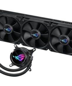 ASUS ROG Strix LC III 360 All-in-one CPU Liquid Cooler with 360° rotatable Water Block, Asetek’s New Gen7 v2 Pump, Premium ROG Fans, and 10+ Custom Aura Lighting Effects