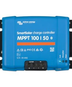 Victron Energy SmartSolar MPPT Solar Charge Controller (Bluetooth) - Charge Controllers for Solar Panels - 100V, 50 amp, 12/24-Volt