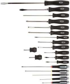 Williams JHW100P-19MD 19 Piece Endurogrip and Supertorque Premium Mixed Screwdriver Set