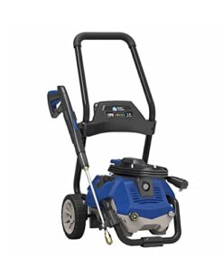 AR Blue Clean AR2N1 Electric Pressure Washer-2050 PSI, 1.4 GPM, 13 Amps Quick Connect Accessories, 2 in 1 Detachable Cart, On Board Storage, Portable Pressure Washer, High Pressure, Car, Patio