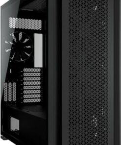 CORSAIR 7000D AIRFLOW Full-Tower ATX PC Case – High-Airflow Front Panel – Spacious Interior – Easy Cable Management – 3x 140mm AirGuide Fans with PWM Repeater Included – Black