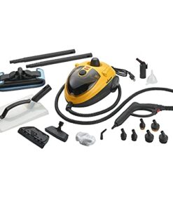 Wagner Spraytech 0282014 915e On-Demand Steam Cleaner & Wallpaper Removal, Multipurpose Power Steamer, 18 Attachments Included (Some Pieces Included in Storage Compartment) For Floor