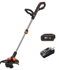 Worx Nitro 20V 13" Cordless String Trimmer with Brushless Motor, 3-in-1 Grass Trimmer Edger Mini-Mower, Lightweight Weed Trimmer COMMAND FEED Instant Line Advancement WG173– Battery & Charger Included
