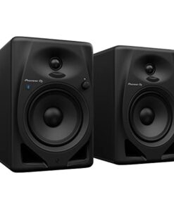 Pioneer DJ DM-50D-BT 5-inch Desktop Active Monitor Speaker Pair with Bluetooth - Black