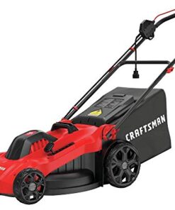 CRAFTSMAN Electric Lawn Mower, 20-Inch, Corded, 13-Ah (CMEMW213), Red