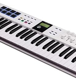 Arturia KeyLab Essential mk3 — 49 Key USB MIDI Keyboard Controller with Analog Lab V Software Included