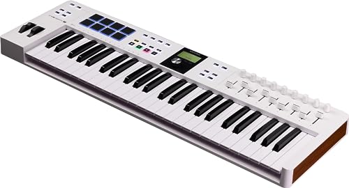 Arturia KeyLab Essential mk3 — 49 Key USB MIDI Keyboard Controller with Analog Lab V Software Included