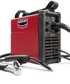Lincoln Electric FC90 Flux Core Wire Feed Welder and Gun, 90 Amp, 120V, Inverter Power Source for Easy Operation, Portable Shoulder Strap, Best for Small Welding Jobs