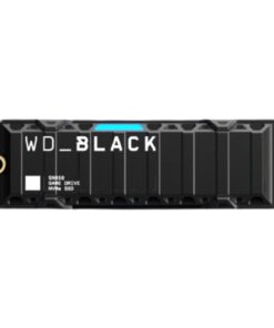 Western Digital 2TB SN850 NVMe SSD for PS5 Consoles Solid State Drive with Heatsink - Gen4 PCIe, M.2 2280, Up to 7,000 MB/s - WDBBKW0020BBK-WRSN