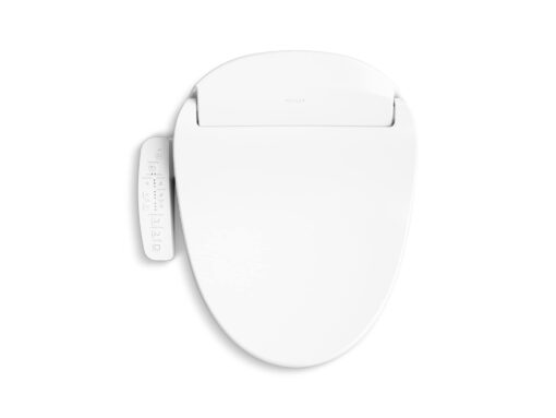 KOHLER Purewash E580 Elongated Bidet Toilet Seat, White, Quiet-Close Lid Prevents Slamming, Self-Cleaning Wand, Adjustable Water Pressure with Multiple Cleansing Options - Image 6