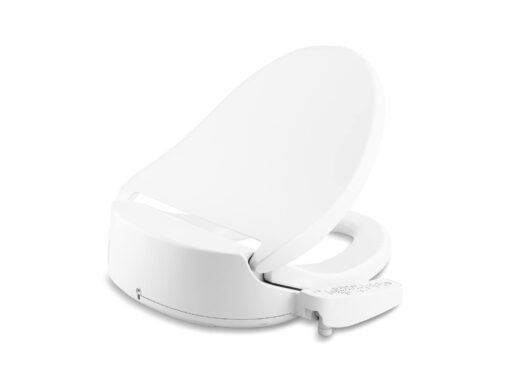 KOHLER Purewash E580 Elongated Bidet Toilet Seat, White, Quiet-Close Lid Prevents Slamming, Self-Cleaning Wand, Adjustable Water Pressure with Multiple Cleansing Options - Image 7