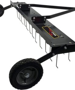 Brinly DT-480BH-A 48" Tow Behind Grass Dethatcher, Removes Thatch from Large Lawns in Less Time
