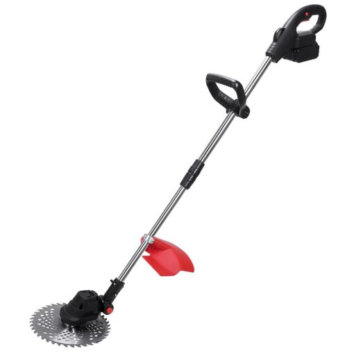 FresQa Brushless Lithium Electric Lawn Mower Multifunctional Handheld Home Lawn Mower high-Power Lawn Mower,Battery 1 - Image 7