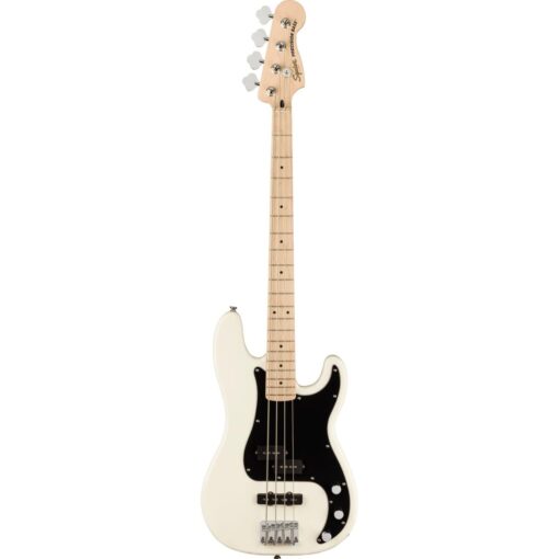 Squier Affinity Series Precision Bass, Olympic White, Maple Fingerboard - Image 6