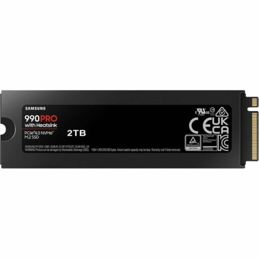 SAMSUNG 990 PRO w/ Heatsink SSD 2TB, PCIe Gen4 M.2 2280 Internal Solid State Hard Drive, Seq. Read Speeds Up To 7,450MB/s for High End Computing, Workstations, Compatible w/ PlayStation 5, MZ-V9P2T0CW - Image 11