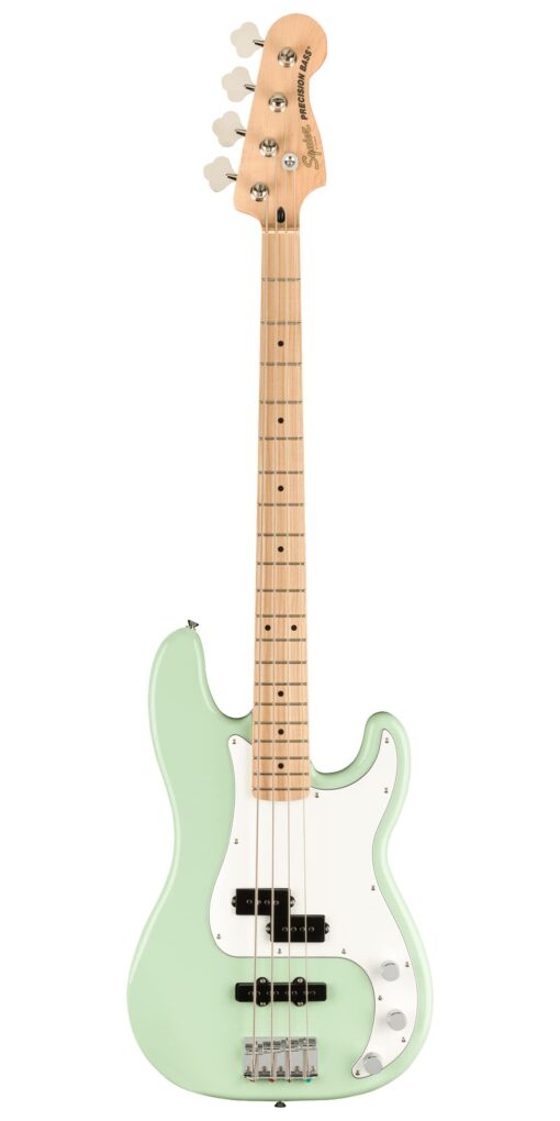 Squier FSR Affinity Series Precision Bass, Surf Green, Maple Fingerboard