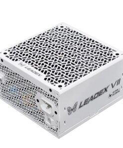 Super Flower Leadex VII XP 1200W 80+ Platinum, Cybenetics Platinum, Full Modular, ATX 3.1, W/12V-2 * 6 Cable (2x8pin - 16pin Native Cables), Power Supply, FDB Fan, SF-1200F14XP, White