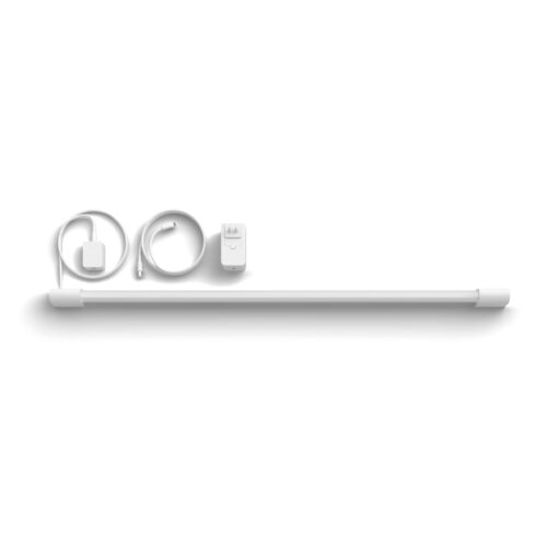 Philips Hue Compact Smart Light Tube, White - White and Color Ambiance LED Color-Changing Light - 1 Pack - Sync with TV, Music, and Gaming - Requires Bridge and Sync Box - Control with App or Voice - Image 3