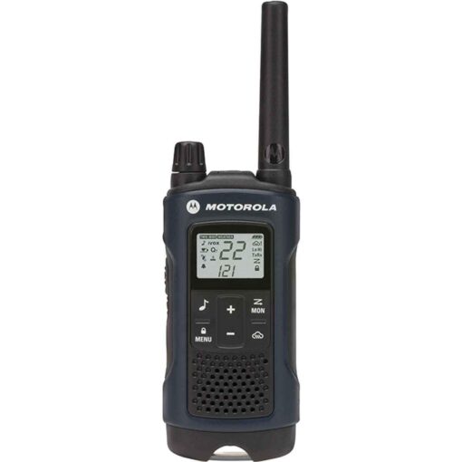 Motorola Solutions Talkabout T460 Rechargeable Two-Way Radio Pair (Dark Blue)