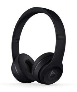 Beats Solo3 Wireless On-Ear Headphones - Apple W1 Headphone Chip, Class 1 Bluetooth, 40 Hours of Listening Time, Built-in Microphone - Black