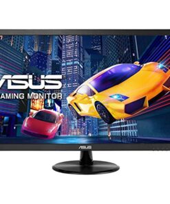 ASUS 21.5 inch Ultra Slim Gaming Computer Monitor - Full HD 1920x1080, 1ms Response Time, Built-in Speakers, HDMI Port, VGA Port - VP228HE