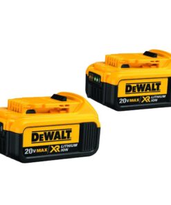 DEWALT 20V MAX 4 Ah Lithium Ion Battery 2-Pack (DCB204-2)