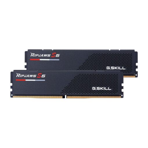 G.SKILL Ripjaws S5 Series (Intel XMP 3.0) DDR5 RAM 64GB (2x32GB) 6000MT/s CL30-40-40-96 1.40V Desktop Computer Memory UDIMM - Matte Black (F5-6000J3040G32GX2-RS5K)