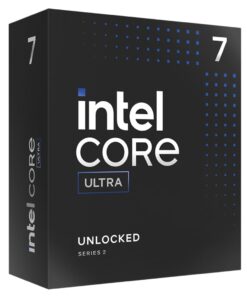 Intel Core Ultra 7 Desktop Processor 265K - 20 cores (8 P-cores + 12 E-cores) up to 5.5 GHz
