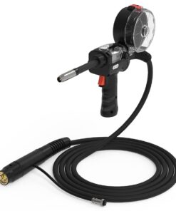 YESWELDER 150A Spool Gun LBT150, 10 FT Cable Fits YESWELDER MIG-250 PRO MIG-205DS YWM-211P,YWM-200 Mig Welder，European Connector Welder with 2-Pin Control Switch