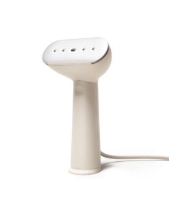 Steamery Handheld Clothes Steamer Cirrus 3, 1200W, US Plug, Heated Ironing Plate, Fast Heat Up, Garment Wrinkle Remover, Beige
