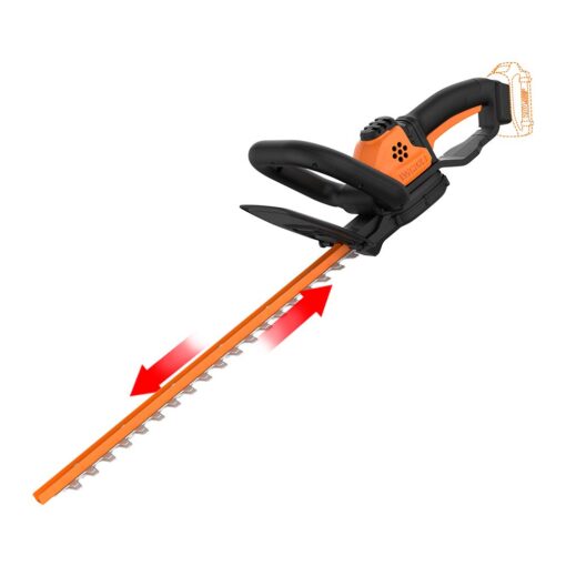 Worx WG779 40V Power Share 14" Cordless Lawn Mower + WORX WG261.9 20V Power Share 22" Cordless Hedge Trimmer - Image 4