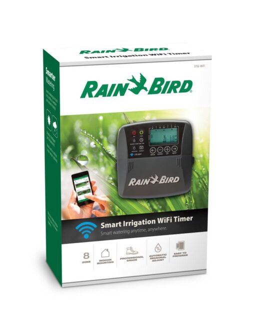 Rain Bird ST8I-2.0 Smart Indoor WiFi Sprinkler/Irrigation System Timer/Controller, WaterSense Certified, 8-Zone/Station, Compatible with Amazon Alexa - Image 6