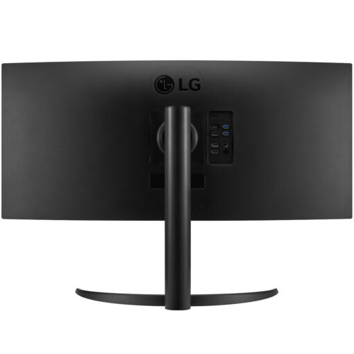 LG 34WR55QC-B 34" Curved UltraWide WQHD HDR 10 100Hz Monitor with USB Type-C, 3440x1440 Curved Display, 100Hz Refresh Rate, AMD FreeSync, Borderless Design - Image 9