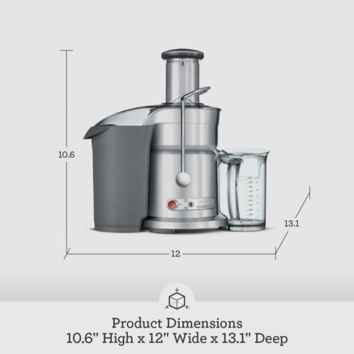 Breville 800JEXL Juice Fountain Elite, Brushed Stainless Steel - Image 2