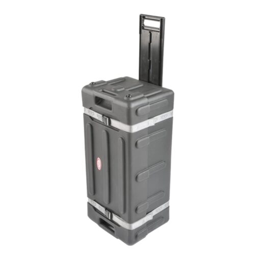 SKB 1SKB-DH3315W Durable Plastic Mid Sized Drum Hardware Case with Convenient Pull Out Handle, Heavy Duty Nylon Web Strap, and Built In Roller Wheels - Image 3