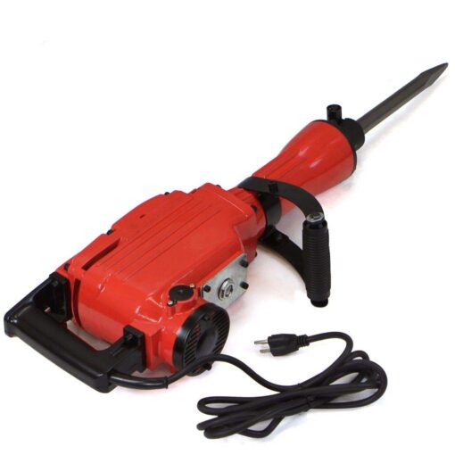 XtremepowerUS 2200W Electric Demolition Jack Hammer Concrete Breaker Punch Drill Chisel & Shovel Digging Bits w/Case - Image 4